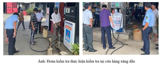 Vĩnh Long xử phạt hơn 324 triệu đồng cửa hàng xăng dầu vi phạm chất lượng
