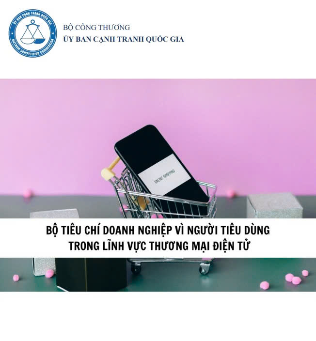 Bộ tiêu chí Doanh nghiệp vì người tiêu dùng trong lĩnh vực Thương mại điện tử